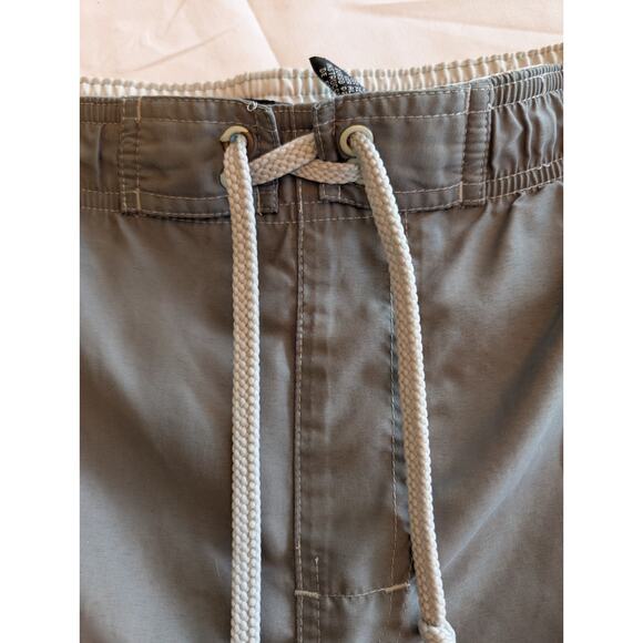 Ocean Pacific Men's Swim Trunks Shorts XL Gray Pockets Lined - Picture 4 of 10